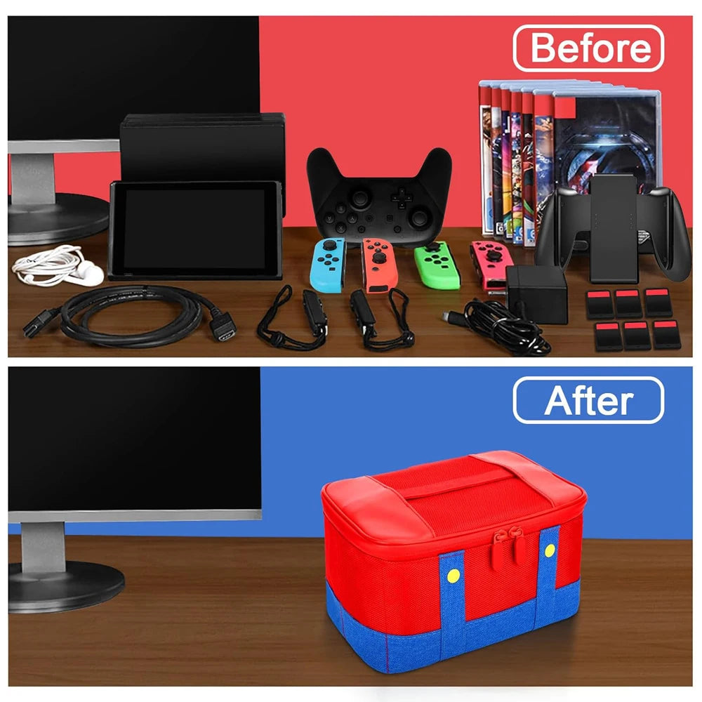 Große Reisetasche für Spielkonsolen - Controller Zubehör Schutz
