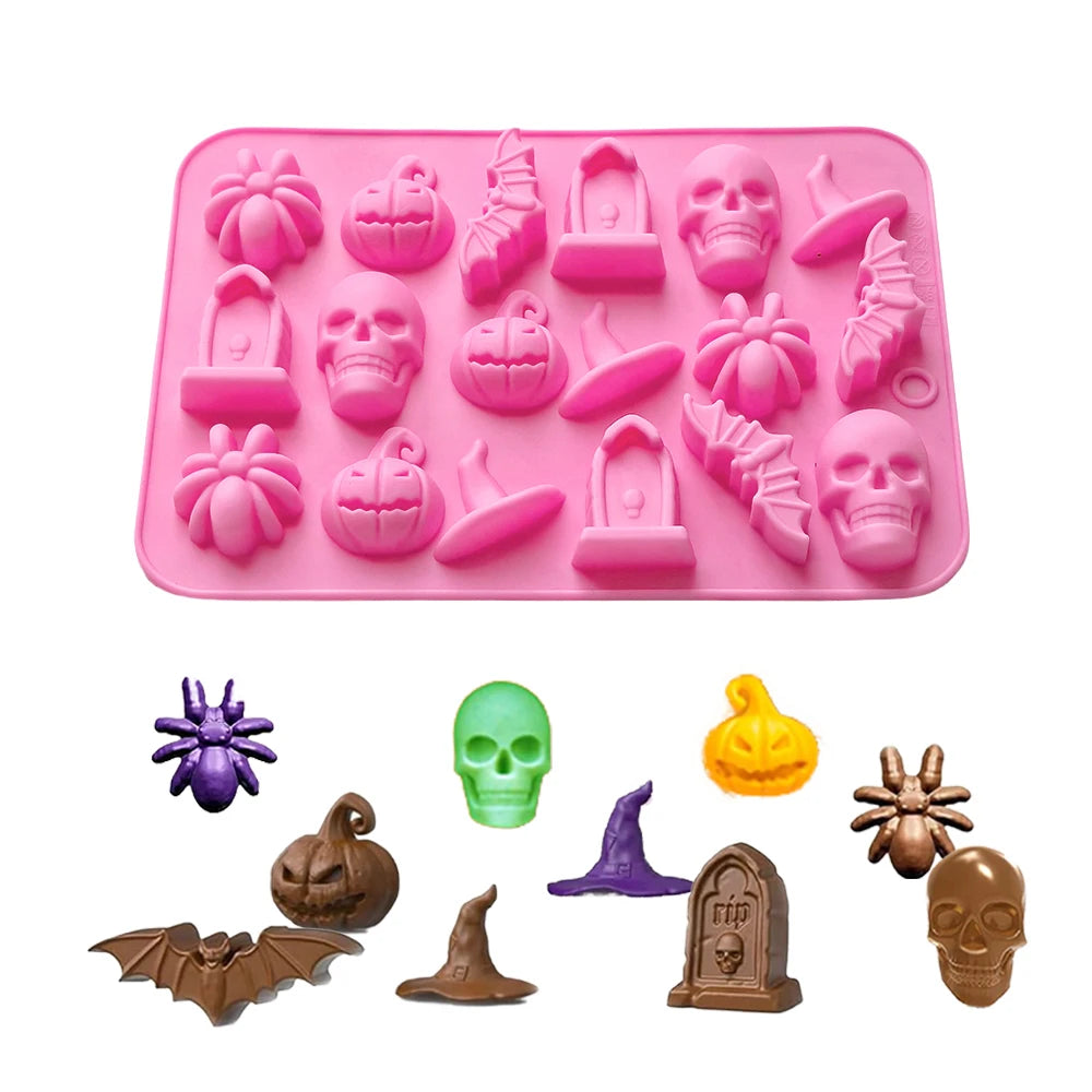 18-Hohlraum Silikonform für Osterkürbis Hut Schokolade und Dessert