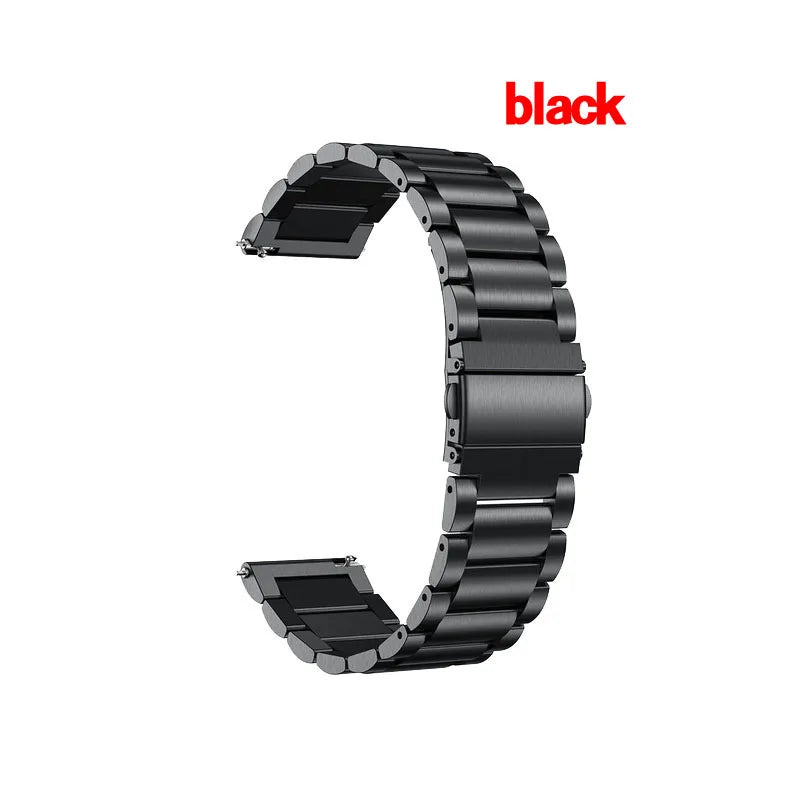 Edelstahl Uhrenarmband 20mm 22mm für Smartwatches & Classic Uhren Unisex