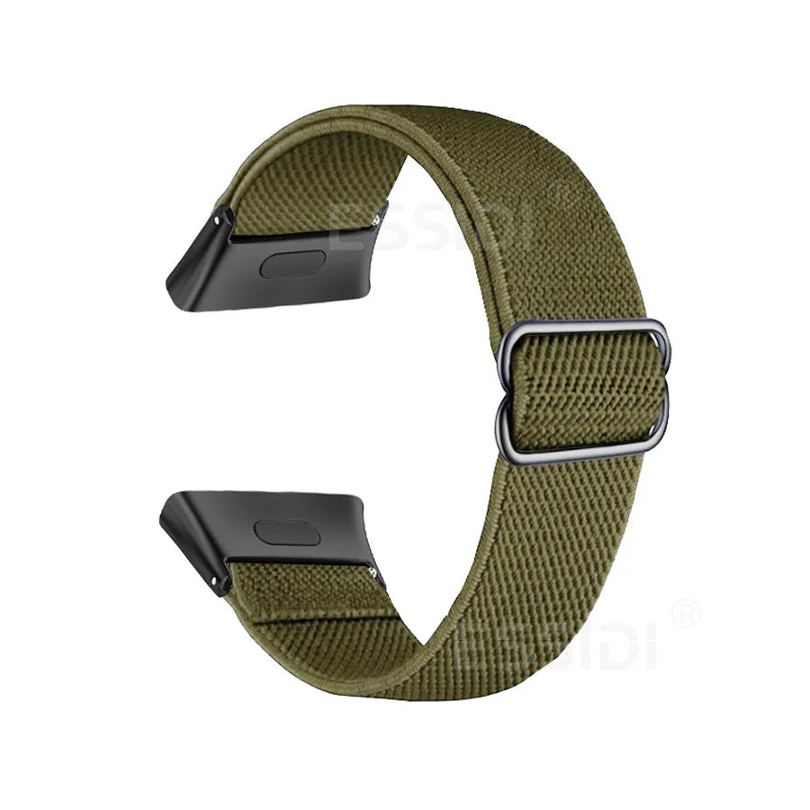 Elastisches Nylon Sportarmband Ersatz kompatibel mit Redmi Watch 3