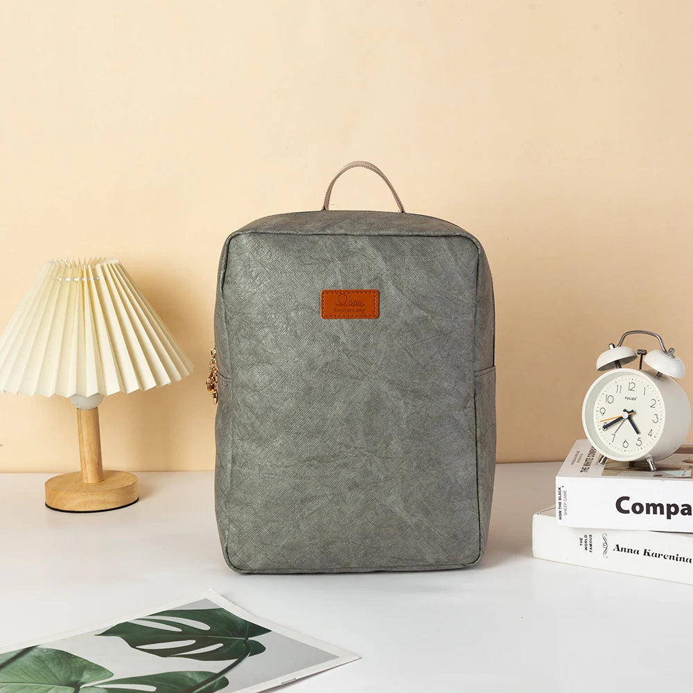 Langlebiger DuPont-Papierrucksack Unisex für Schule und Reise