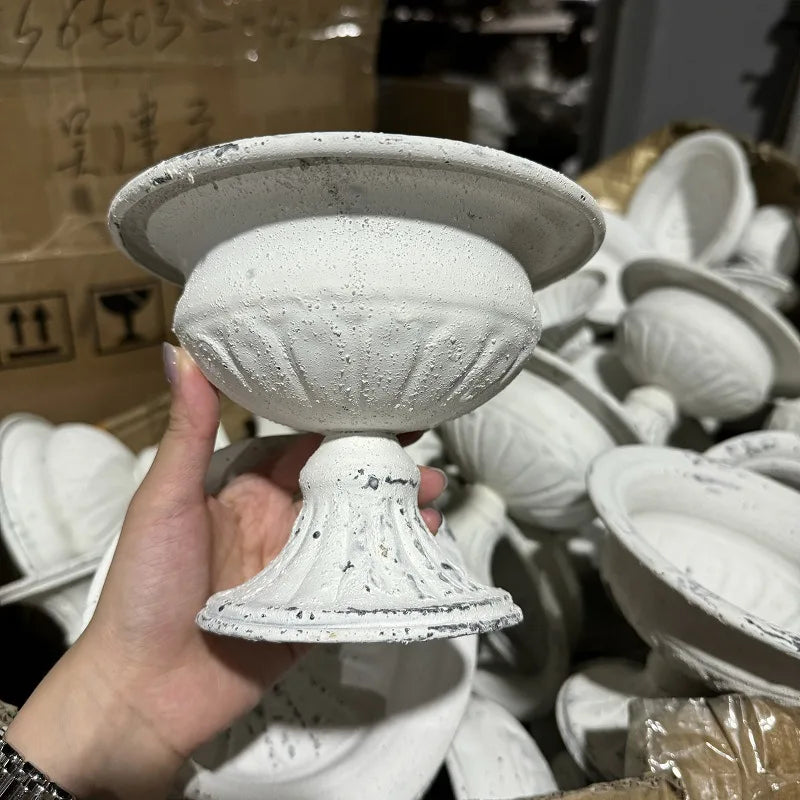 Retro Eisen Vase für Blumen, Heimdekoration und Hochzeit