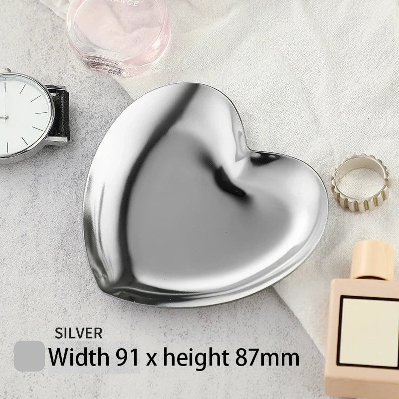 Edelstahl Tablett für Kosmetik und Schmuck – Modern & Praktisch-Yabubest - Home & More