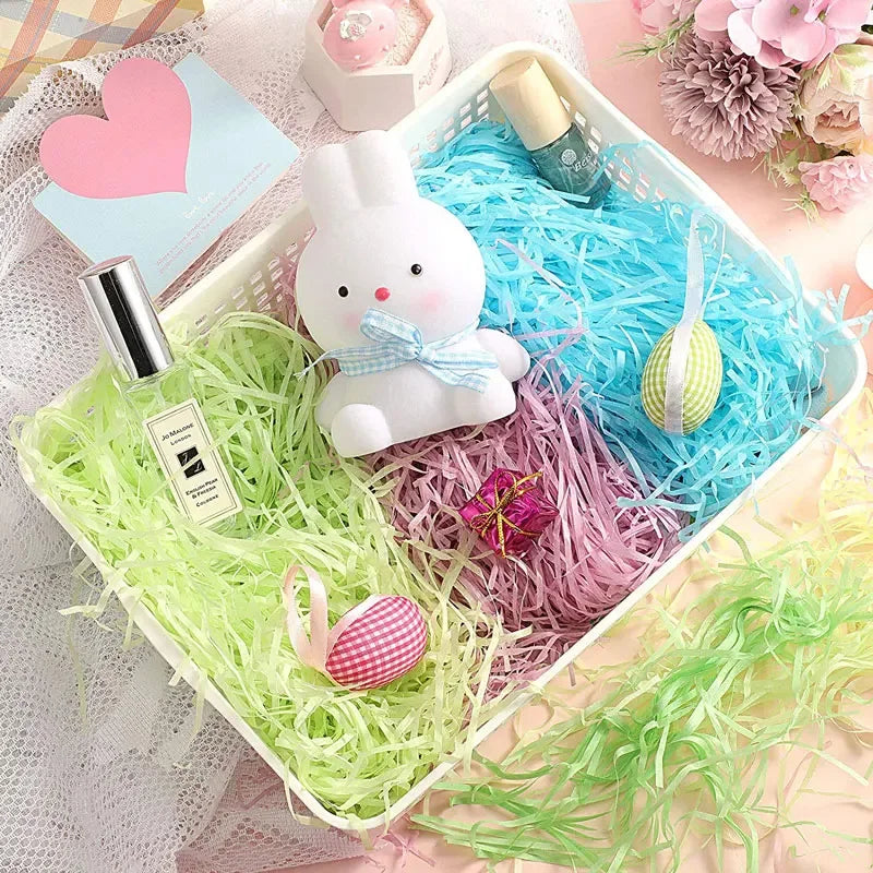 Glitzernder Bastpapier Füllstoff 20 50 g für Geschenkverpackung und Deko