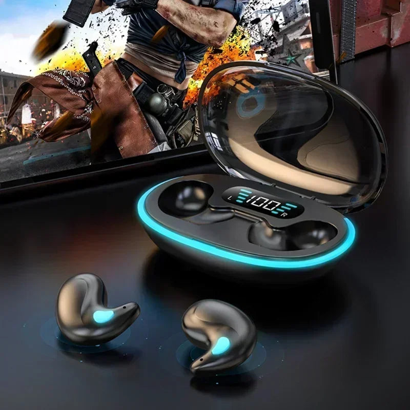 Aktive Noise Cancelling Ohrhörer: Kabellos, wasserdicht, 9D-Stereo, ergonomisch
