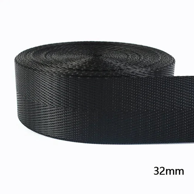5 Meter Polyester Nylon Gurtband 25-50mm DIY Rucksack Gürtel