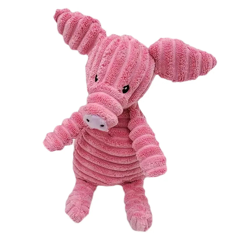 Kauspielzeug Esel Form aus Plüsch mit Squeaker für Hunde und Welpen