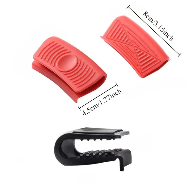 Sichere Silikon Griffabdeckung für heiße Pfannen und Töpfe