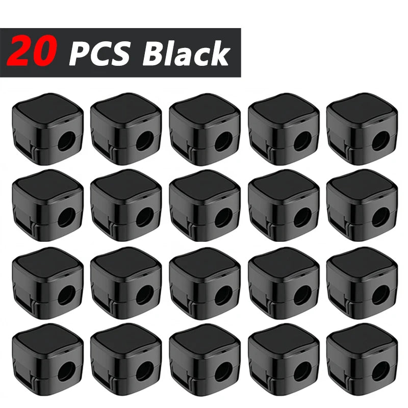 Starke Kabelklemmen Verstellbarer Kabelhalter Selbstklebender Organizer