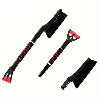 Tragbarer Schneebesen mit Eiskratzer und Aluminiumstange für Auto LKW