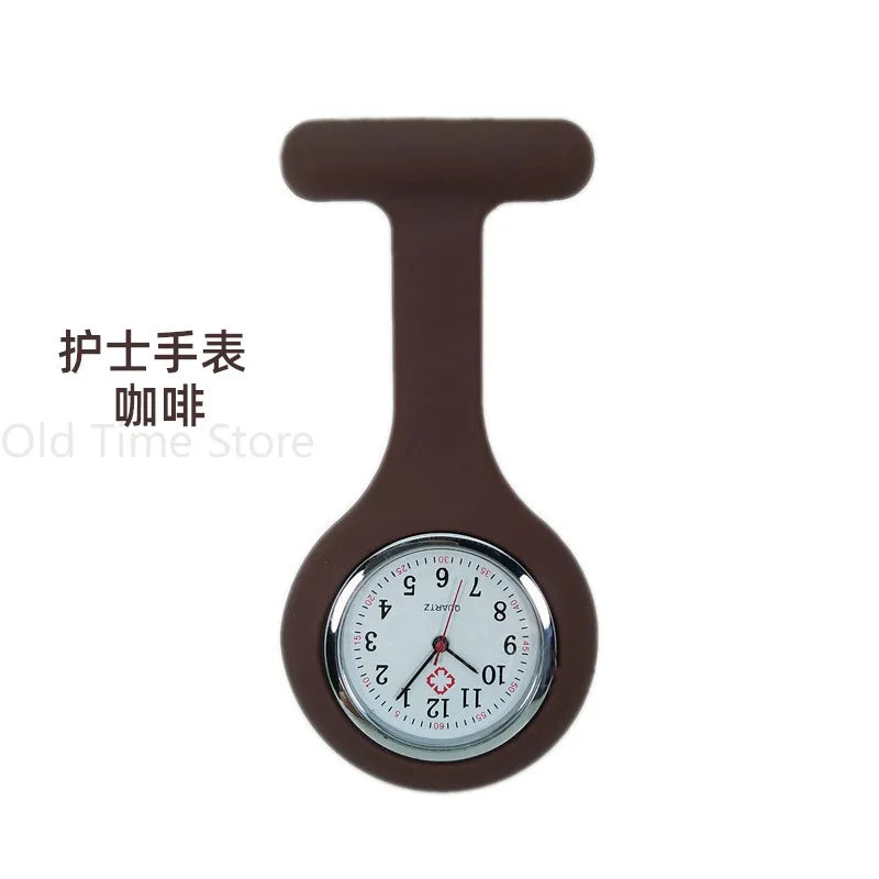 Robuste Silikon Krankenschwesteruhr Unisex Wasserdicht Quarz Uhr