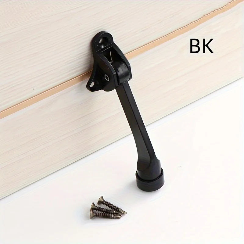 Robuster Türstopper aus Zinklegierung mit Gummiringen für sicheren Halt