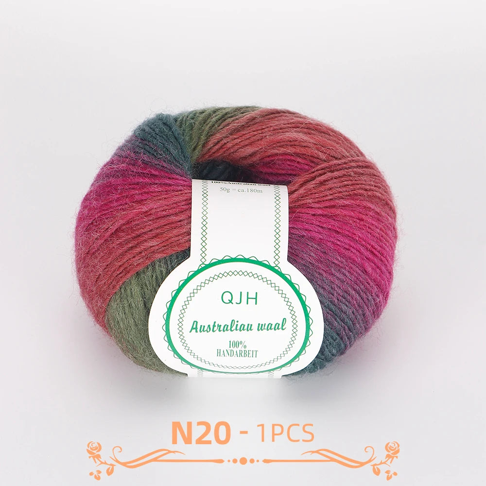 50g Kaschmir Wolle Kammgarn für Häkeln Stricken Umweltfreundlich