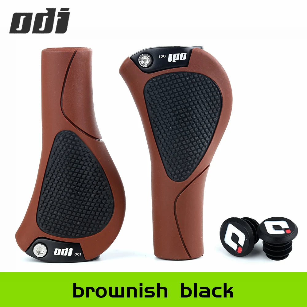 Ergonomische Fahrradgriffe mit rutschfestem Gummi und großem Pad