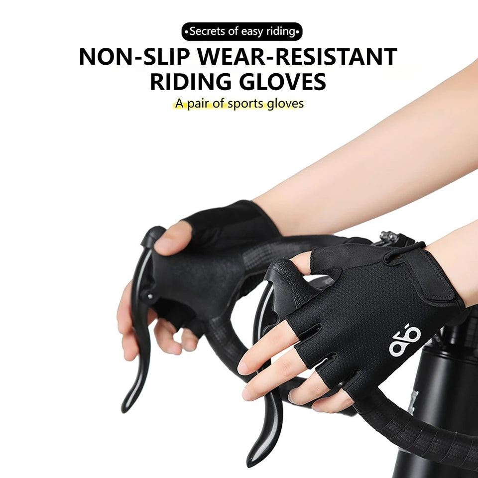 Fahrradhandschuhe halber Finger atmungsaktiv – MTB & Rennrad-Yabubest - Home & More