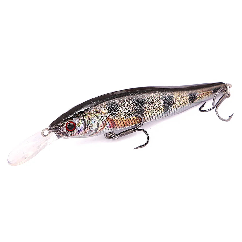 Langsam schwimmender Minnow Angelköder Explorers Shad für Hecht Barsch