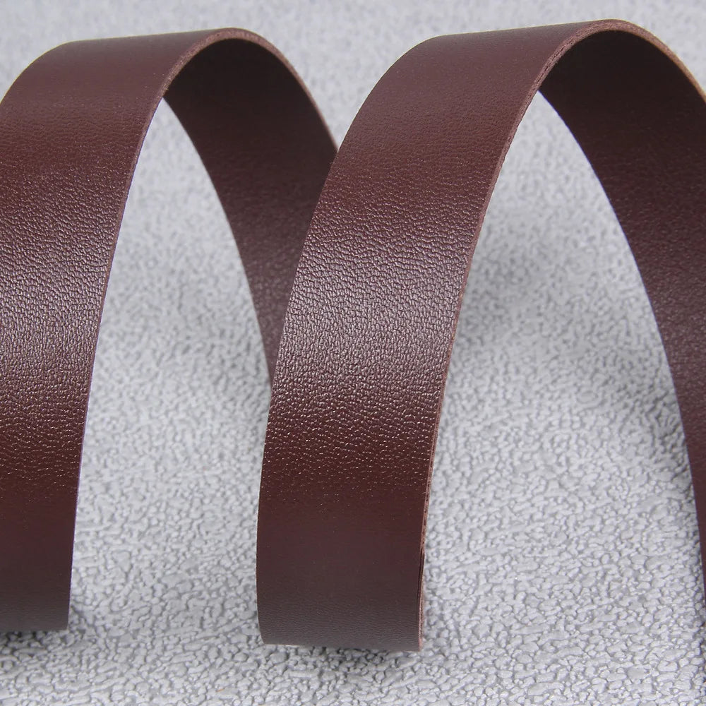 Bunte Kunstleder-Schmuckschnur 2 Meter, 10-25 mm breit für DIY Schmuck