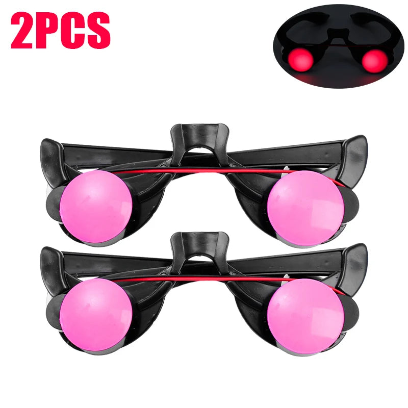 Auffällige LED Partybrille für Feste und besondere Anlässe
