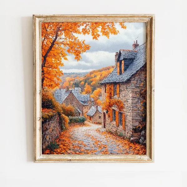 Stilvolles Leinwandbild Herbstliche Natur für Ihr Zuhause