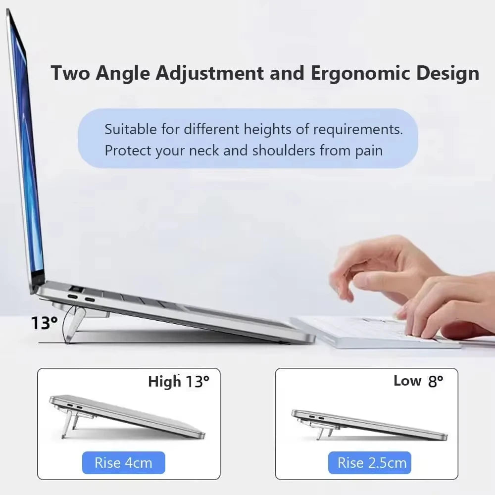 2 Stück Verstellbare Riser Kühlhalterung Für Laptop Und Tablet-Yabubest - Home & More