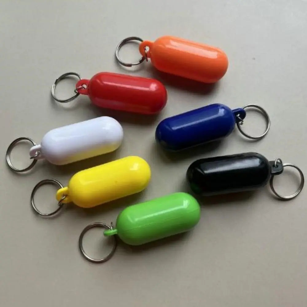 Schwimmender Schlüsselanhänger Kunststoff Boot Kajak 7 Farben Ersatz