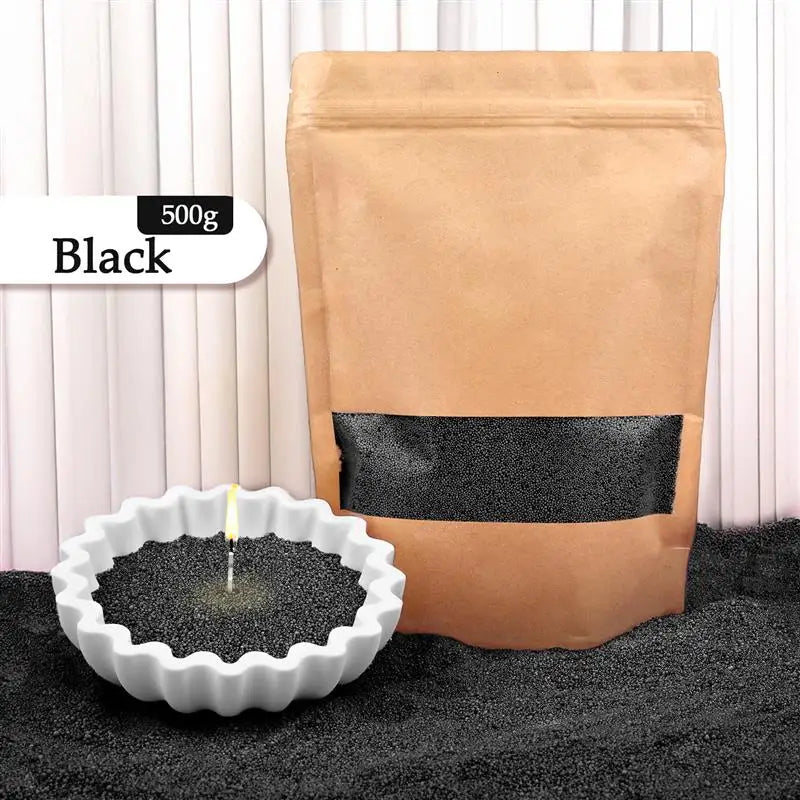 Buntes körniges Perlenwachs für DIY Kerzenherstellung und Sandmalwachs