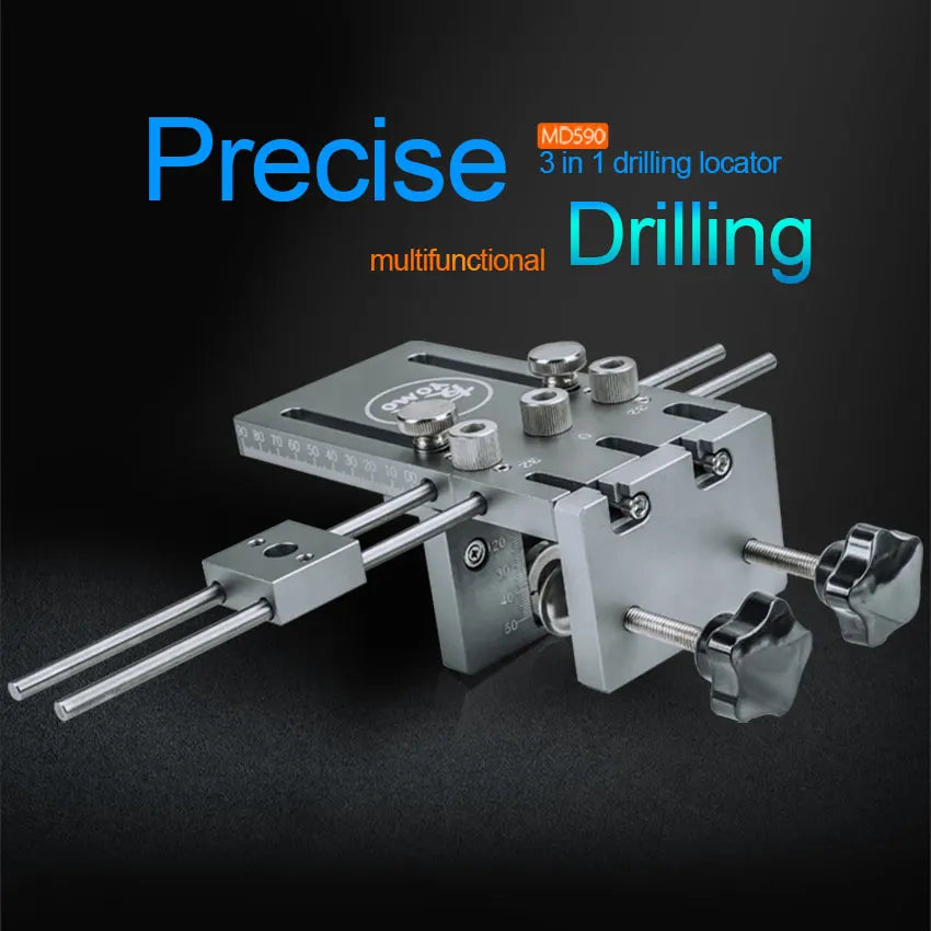 YOMO 3-in-1 Dübelvorrichtung für Möbel - Holzbohrer Locator-Yabubest - Home & More