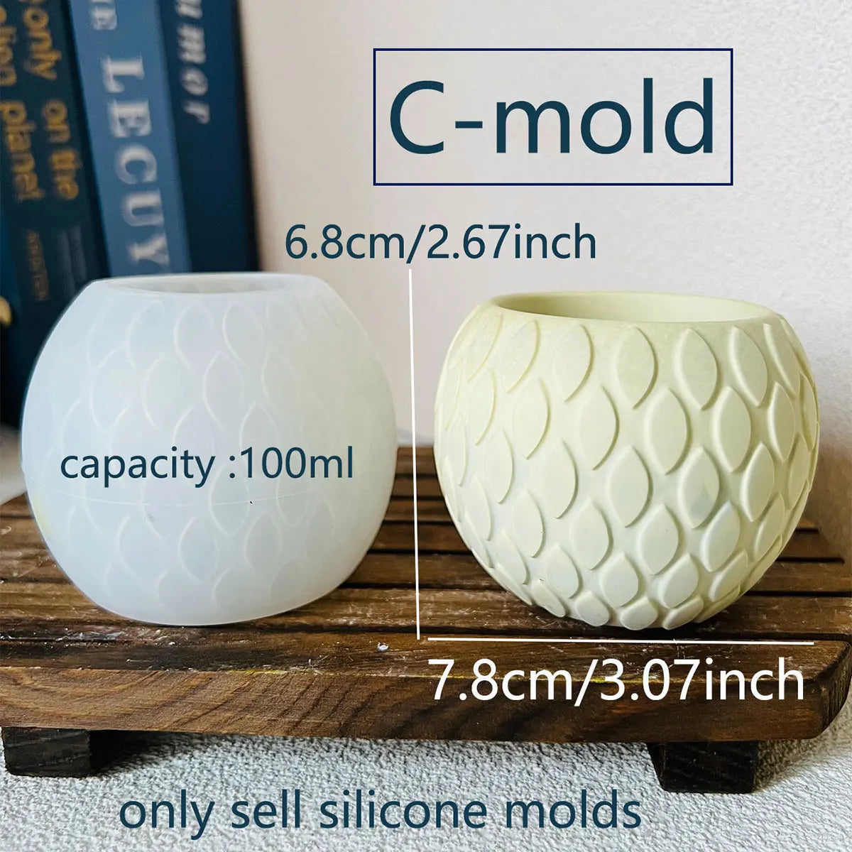 Silikonform Elefantenform für DIY Kaktus Sukkulenten Pflanzer