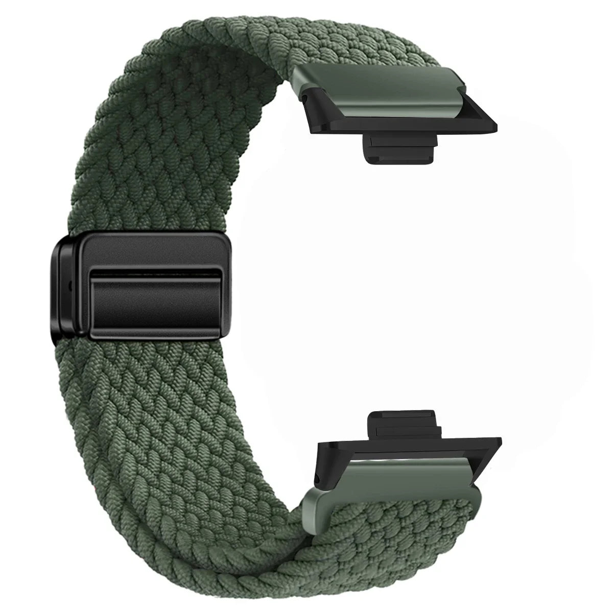 Verstellbares Nylon-Schlaufenarmband mit Magnetverschluss für Sportuhren