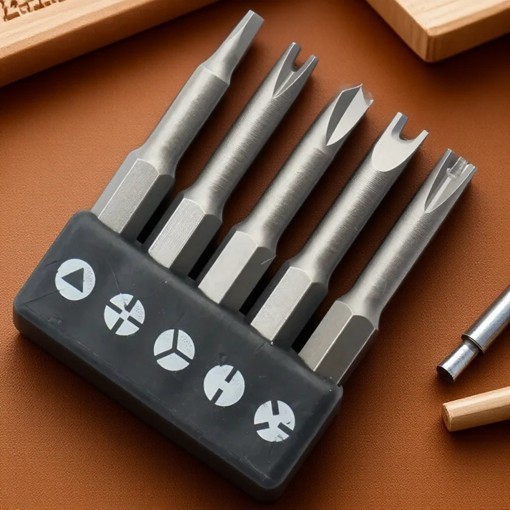 Vielseitiges Schraubendreher Bit Set aus robustem Chrom-Vanadium Stahl