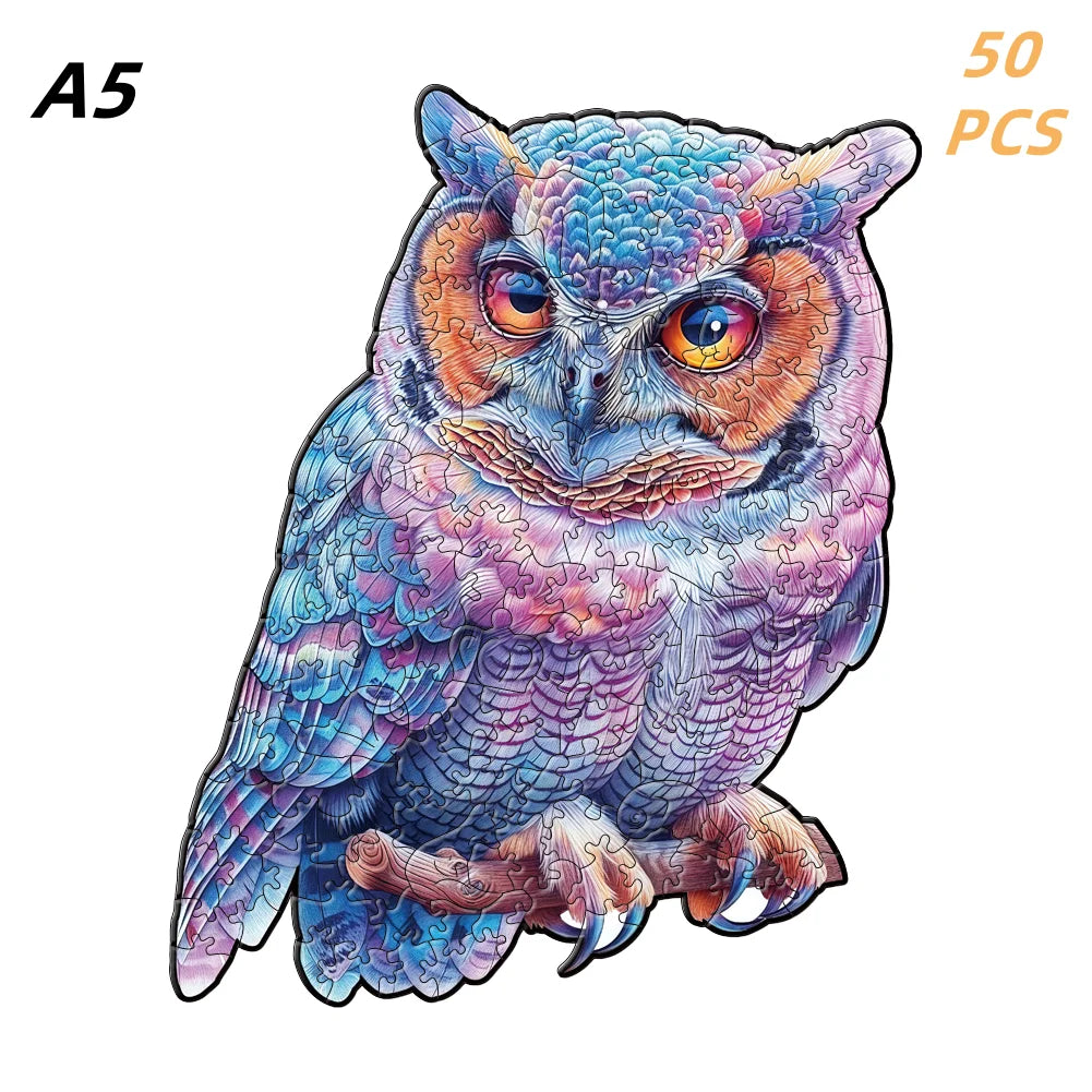 Entspannendes 3D Holzpuzzle für Kreative zur stressfreien Freizeit