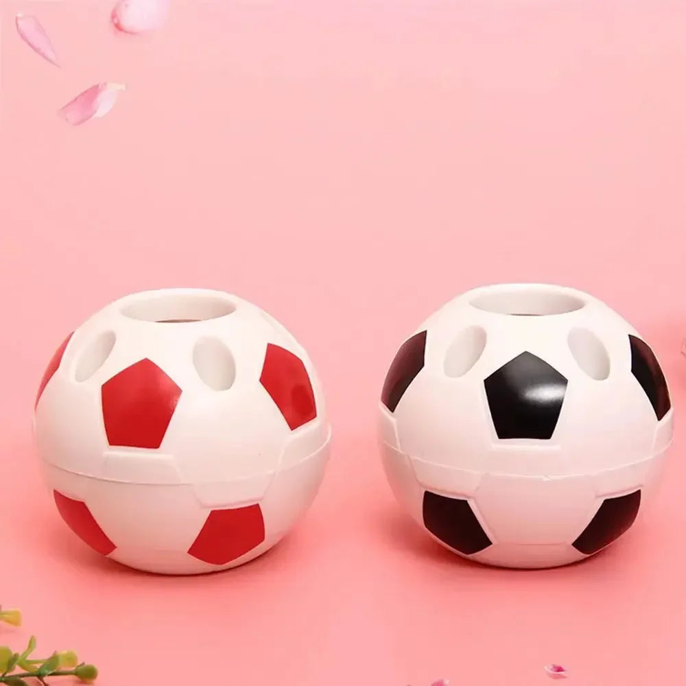 Runder Fußball-Stifthalter aus Kunststoff multifunktional für Studenten