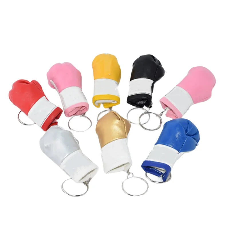 Exquisiter Leder Schlüsselanhänger Boxhandschuh Geschenk