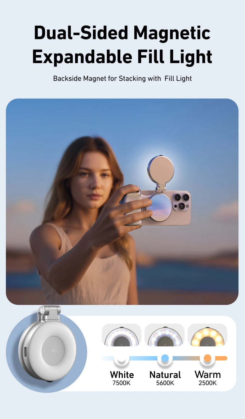Magnetischer Smartphone-Handgriff mit Bluetooth Fernbedienung