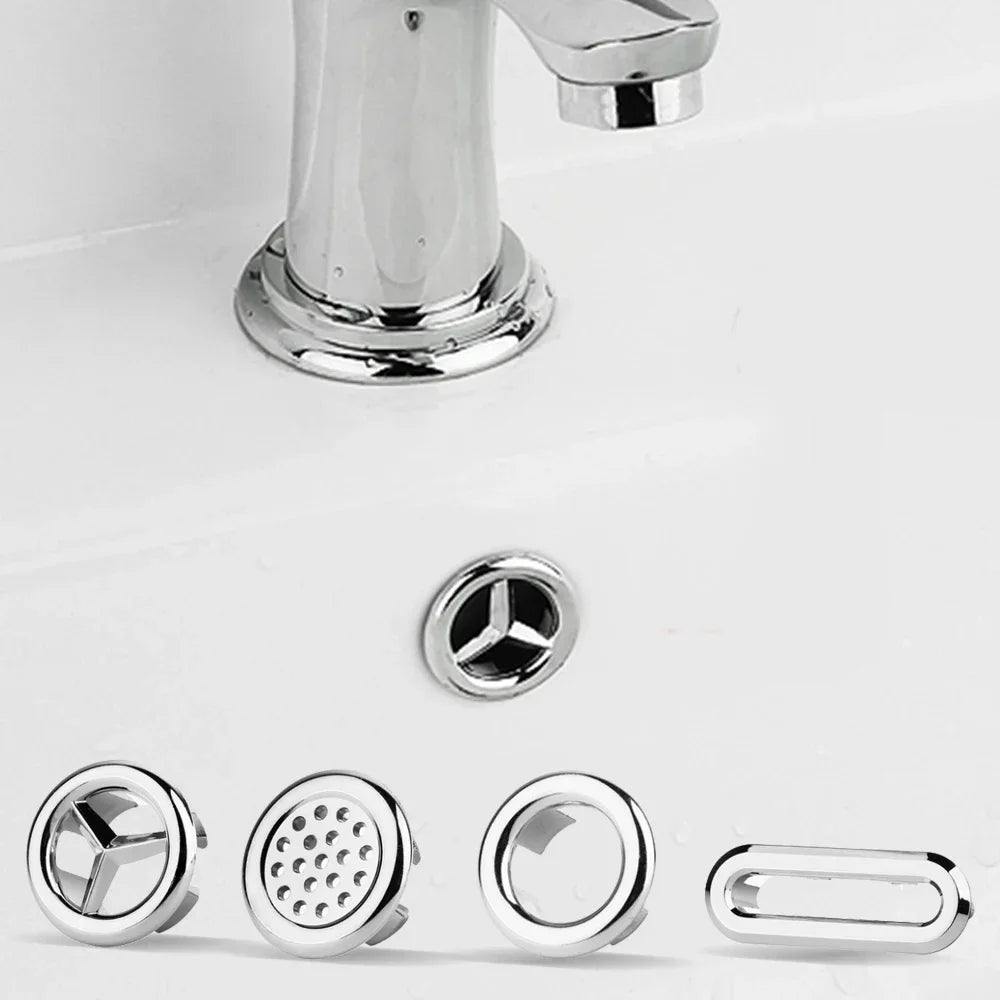 2 Stück galvanisierte Kunststoff-Lochabdeckungen 22-24mm – Passgenau & robust