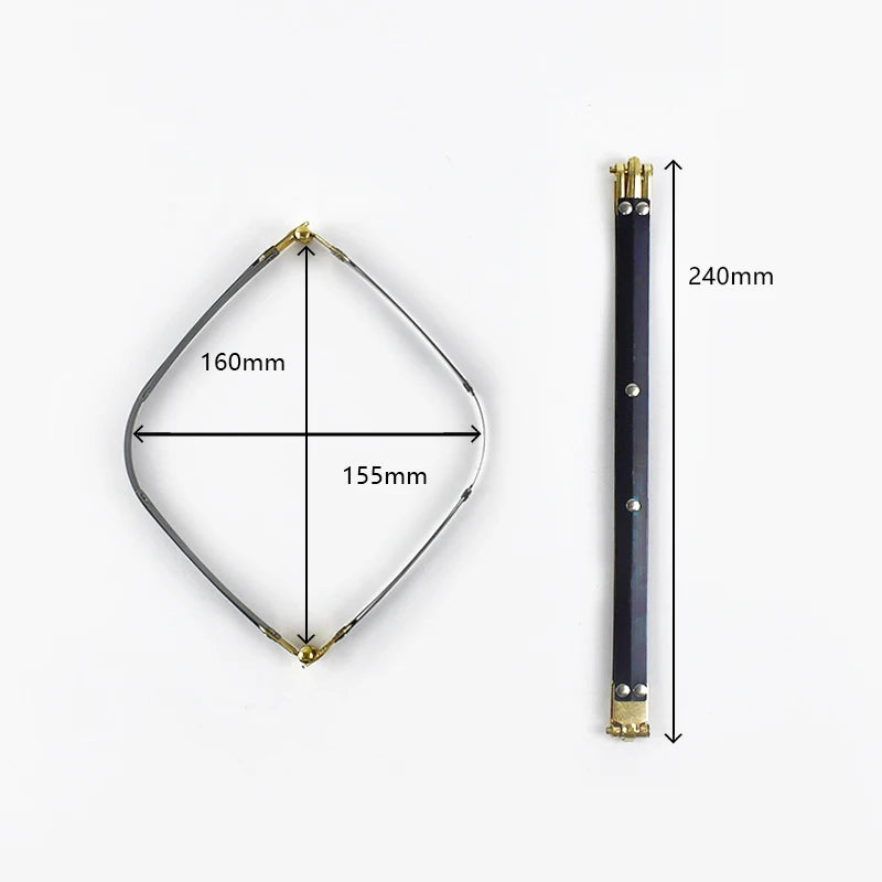 Metall Kuss Verschluss Geldbörse Rahmen Wolke Tasche Griff 1-5Pcs-Yabubest - Home & More