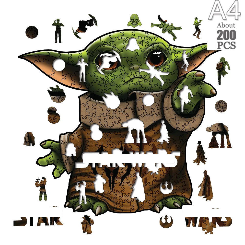 3D Holzpuzzle Tier Formen für Kinder und Erwachsene