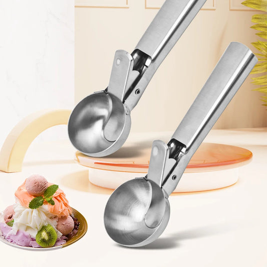 Vielseitiger Edelstahl Eis Scoop – Umweltfreundlich, robust - perfekt für Eis - Obst