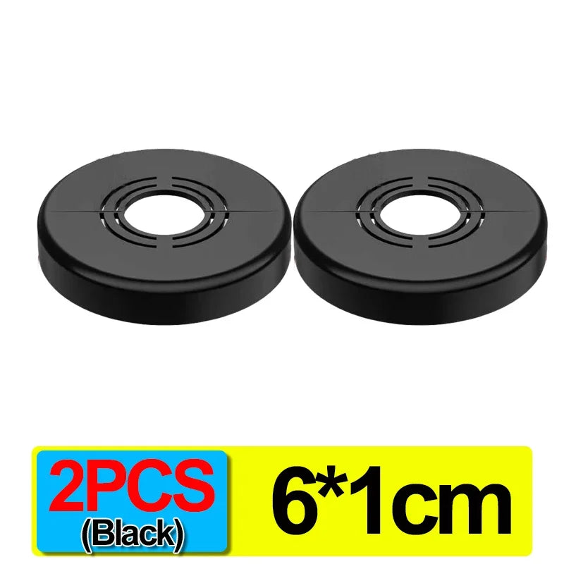 Abnehmbare Dekorative Abdeckung für Wasserhahn, Rohr - Eckventil – Bad Küche