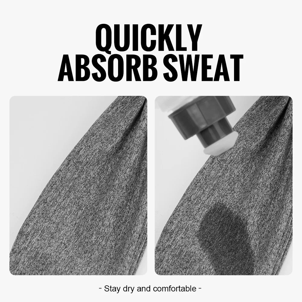 Sport Stirnband für Damen & Herren – Atmungsaktiv, Rutschfest, Feuchtigkeitsableitend