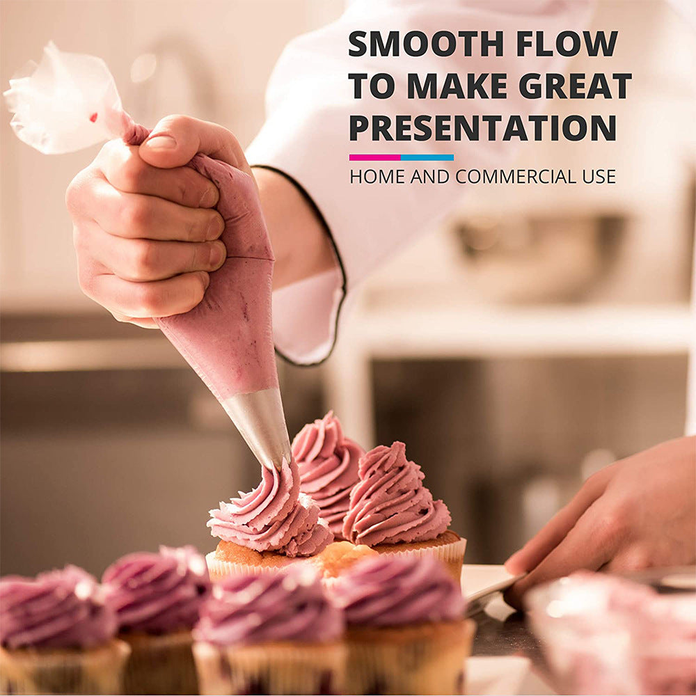 Einweg Spritzbeutel 100 50 20 Stück zum Dekorieren von Kuchen und Gebäck-Yabubest - Home & More