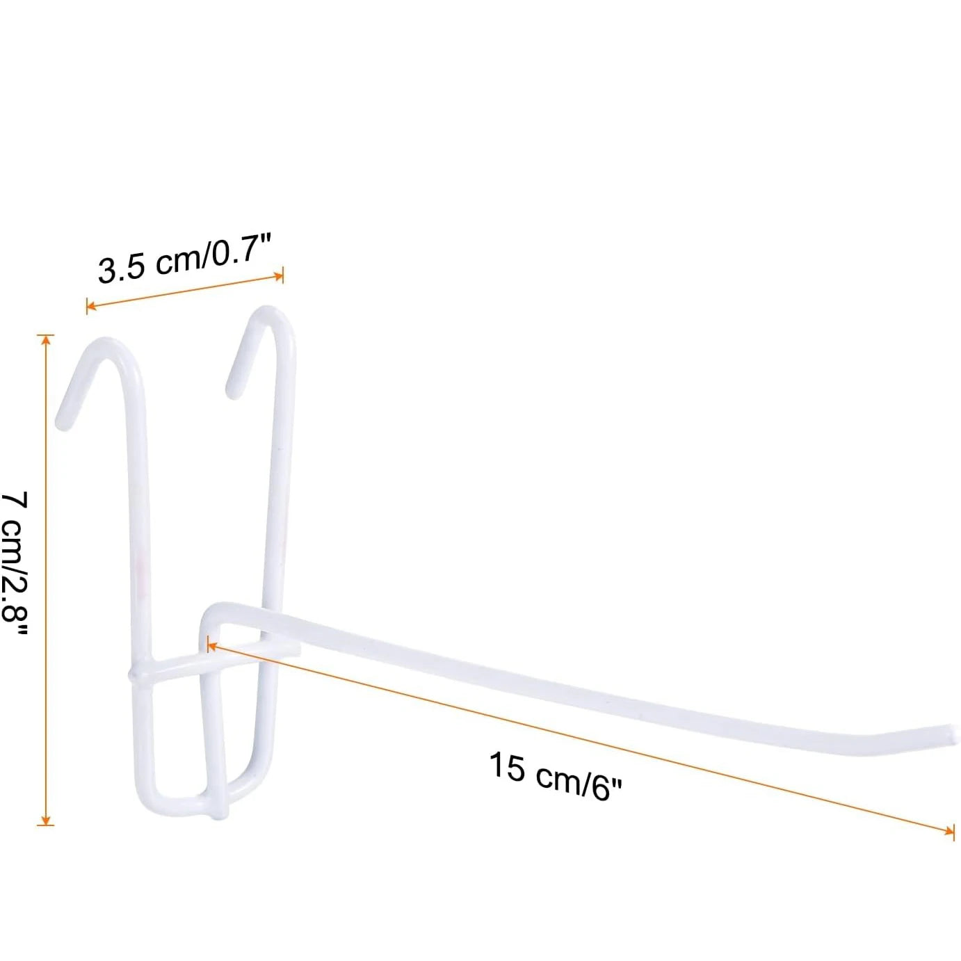 Mesh Gitterhaken Set Robuste Display Haken für Wandaufbewahrung Garage