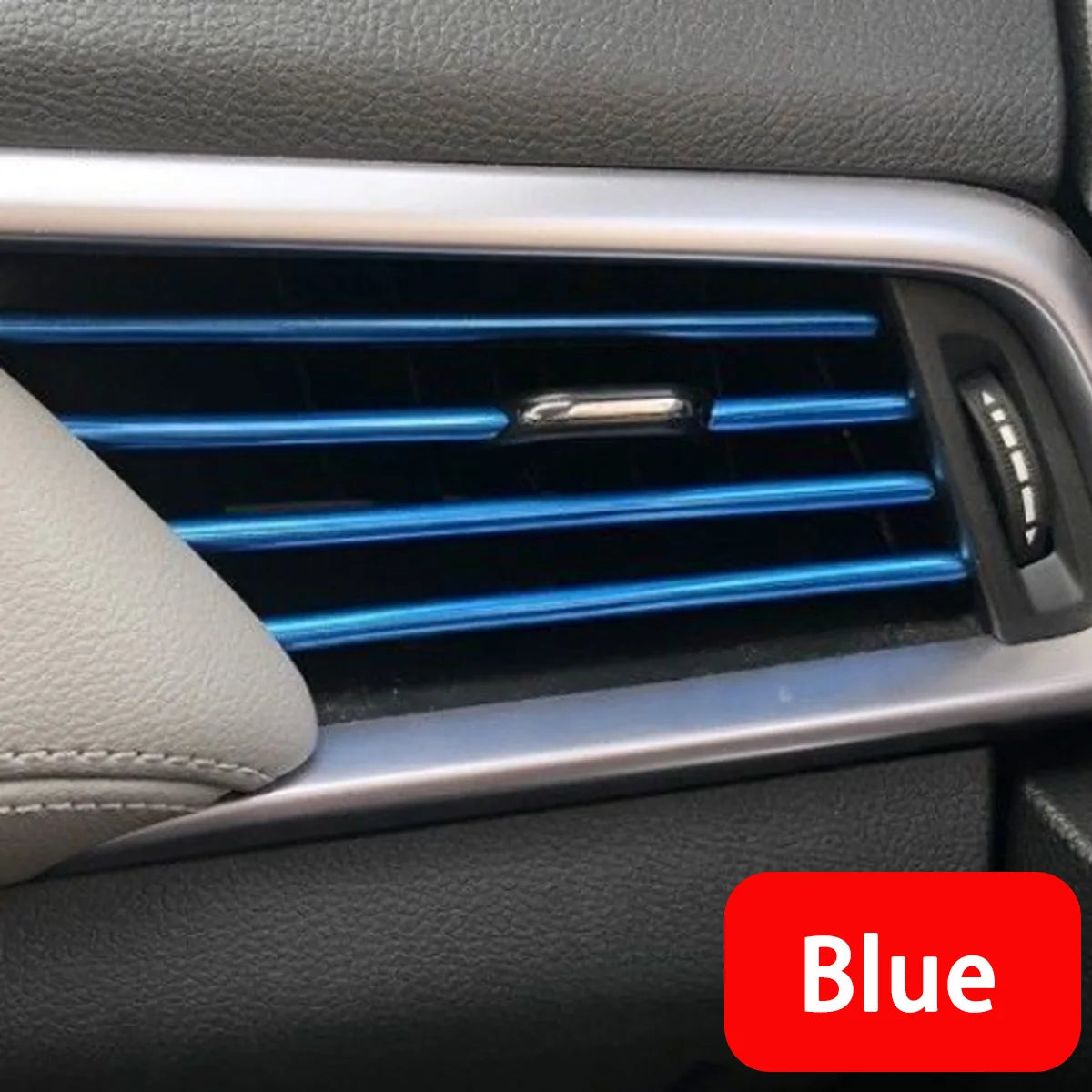 10er Set 20cm Bunte PVC Auto Klimaanlage Lüftung Trim Streifen Innen Deko