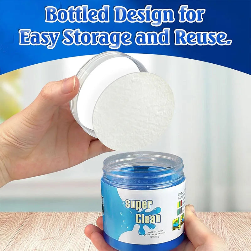 Reinigungs Gel für Auto, Tastatur und schwer erreichbare Ecken.