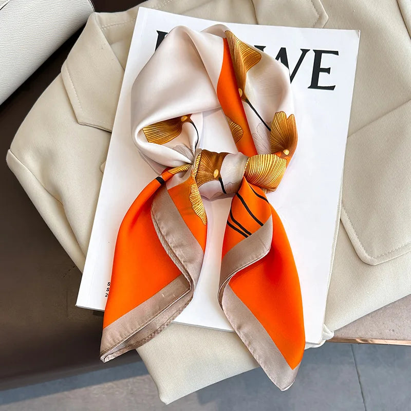 Elegantes Satin Polyester Tuch für vielseitige Styling-Ideen