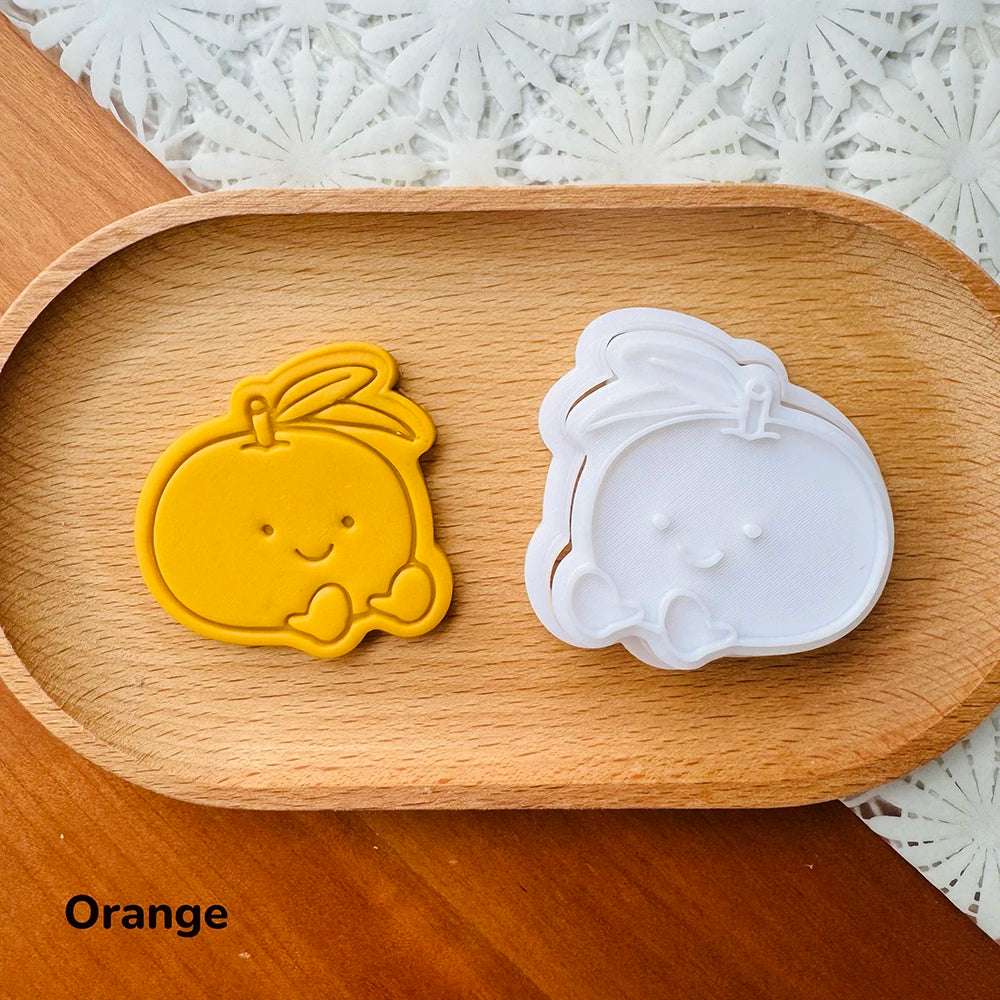 Cartoon Obst Ausstecher aus PLA – Umweltfreundliche Keksformen 2-7 cm