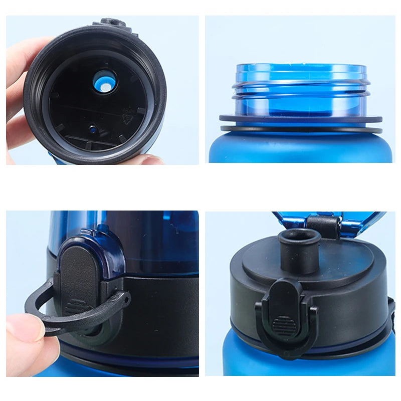 Tragbare Wasserflasche 650 ml mit trendigem Buchstaben-Design