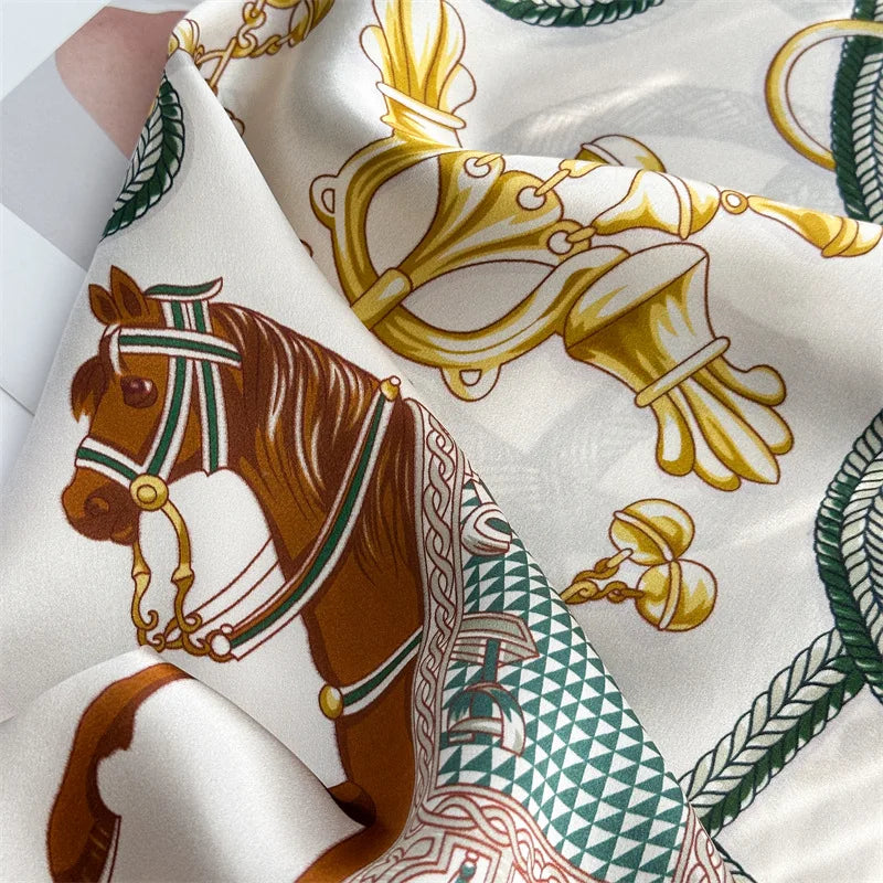 Vielseitiger Seidenschal für Damen aus Tussah-Seide-Yabubest - Home & More