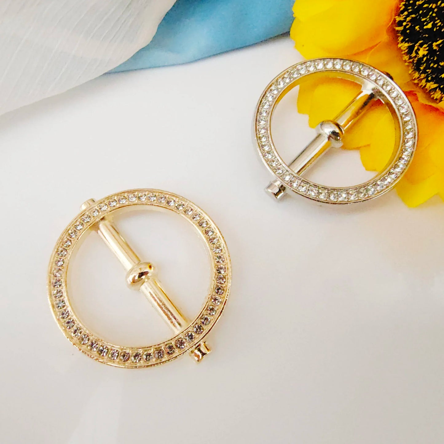 Modische dekorative Metall Schnalle als individuelles Accessoire