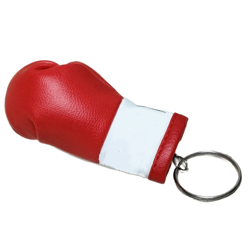 Exquisiter Leder Schlüsselanhänger Boxhandschuh Geschenk
